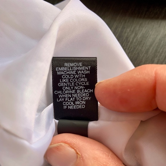 Express Black & White Skater Dress - Picture 8 of 8